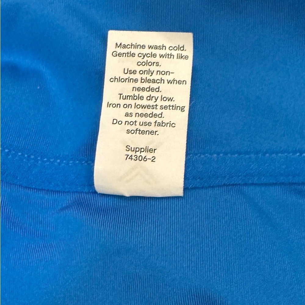 Xersion Athletic Zip Performance Jacket Bright Bl… - image 7